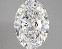 3.92ct Oval Lab Grown Diamond (Colour D, Clarity VVS2, IGI Certified)
