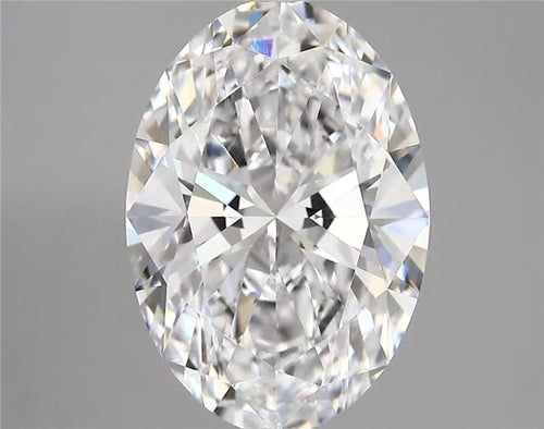 3.92ct Oval Lab Grown Diamond (Colour D, Clarity VVS2, IGI Certified)