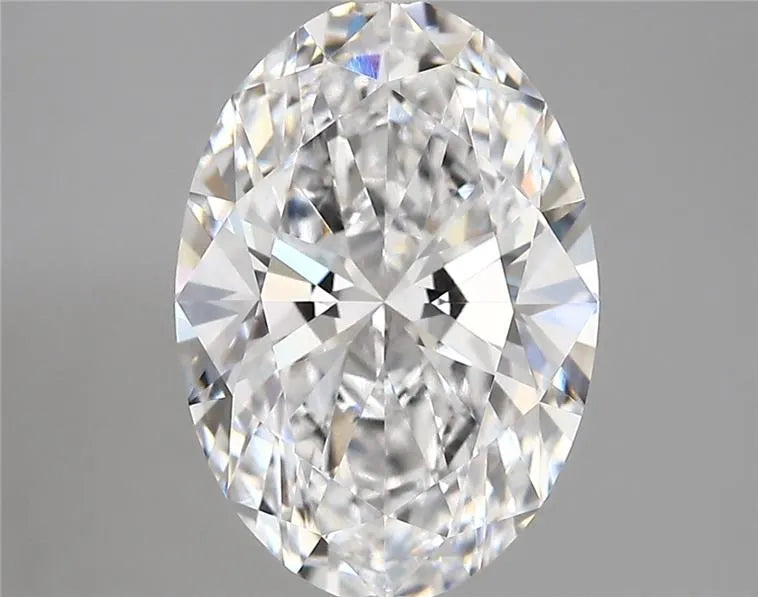 3.92ct Oval Lab Grown Diamond (Colour D, Clarity VVS2, IGI Certified)