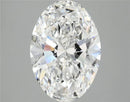3.92ct Oval Lab Grown Diamond (Colour D, Clarity VVS2, IGI Certified)