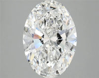 3.92ct Oval Lab Grown Diamond (Colour D, Clarity VVS2, IGI Certified)