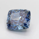 3.97ct Cushion modified Lab Grown Diamond (Colour Fancy Vivid Blue, Clarity VVS1, IGI Certified)