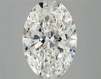 3.97ct Oval Lab Grown Diamond (Colour G, Clarity VVS2, IGI Certified)