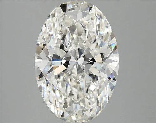 3.97ct Oval Lab Grown Diamond (Colour G, Clarity VVS2, IGI Certified)