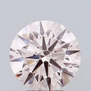 3.98ct Round Lab Grown Diamond (Colour Fancy Pink, Clarity VS1, Cut EX, IGI Certified)