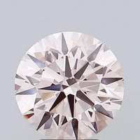 3.98ct Round Lab Grown Diamond (Colour Fancy Pink, Clarity VS1, Cut EX, IGI Certified)