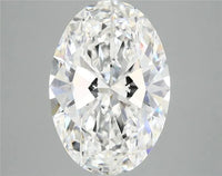 3.99ct Oval Lab Grown Diamond (Colour E, Clarity VVS2, IGI Certified)