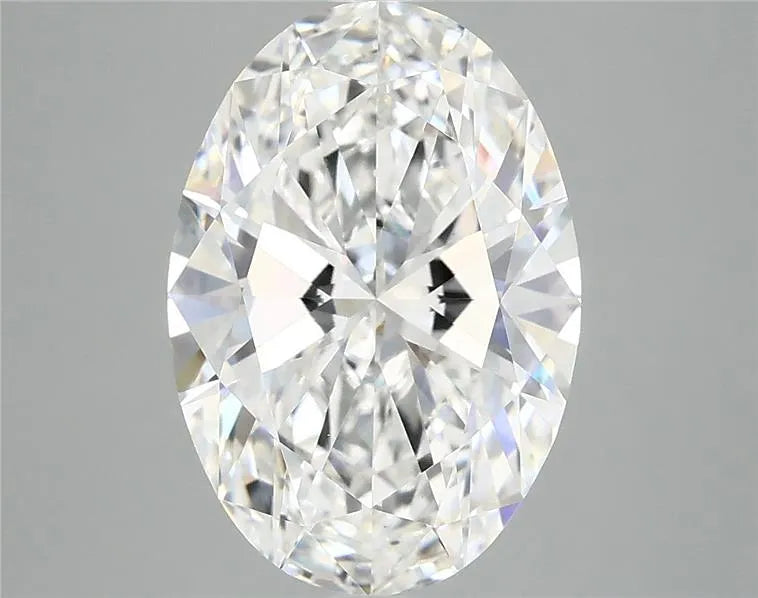 3.99ct Oval Lab Grown Diamond (Colour E, Clarity VVS2, IGI Certified)