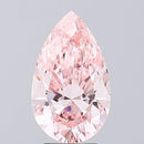 3.99ct Pear Lab Grown Diamond (Colour Fancy Vivid Pink, Clarity VVS2, IGI Certified)