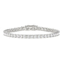 3 Carat Basket 4-Prong Diamond Tennis Bracelet