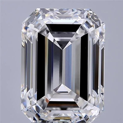 4.00ct Emerald Lab Grown Diamond (Colour E, Clarity VVS1, IGI Certified)