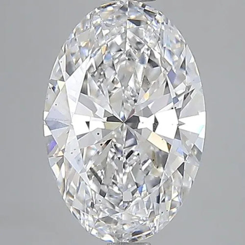 4.00ct Oval Lab Grown Diamond (Colour D, Clarity SI1, IGI Certified)