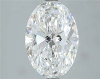 4.00ct Oval Lab Grown Diamond (Colour D, Clarity VS2, Cut EX, IGI Certified)