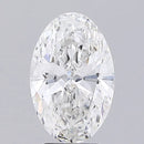 4.00ct Oval Lab Grown Diamond (Colour E, Clarity VS2, IGI Certified)