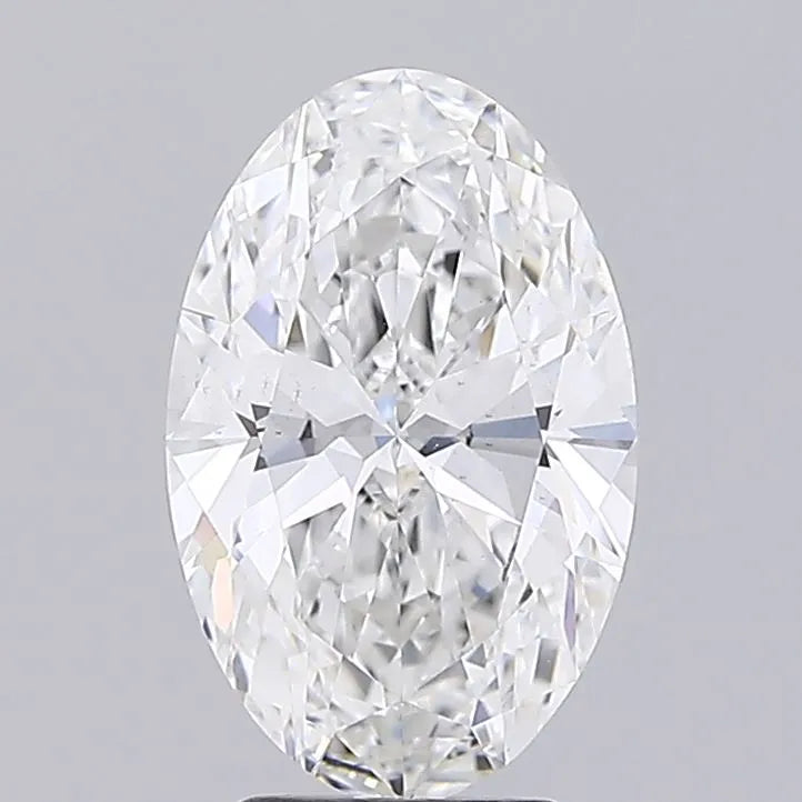4.00ct Oval Lab Grown Diamond (Colour E, Clarity VS2, IGI Certified)