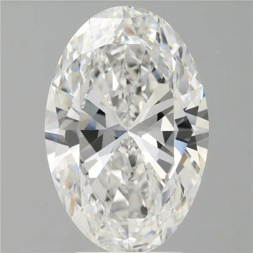 4.00ct Oval Lab Grown Diamond (Colour E, Clarity VVS2, IGI Certified)