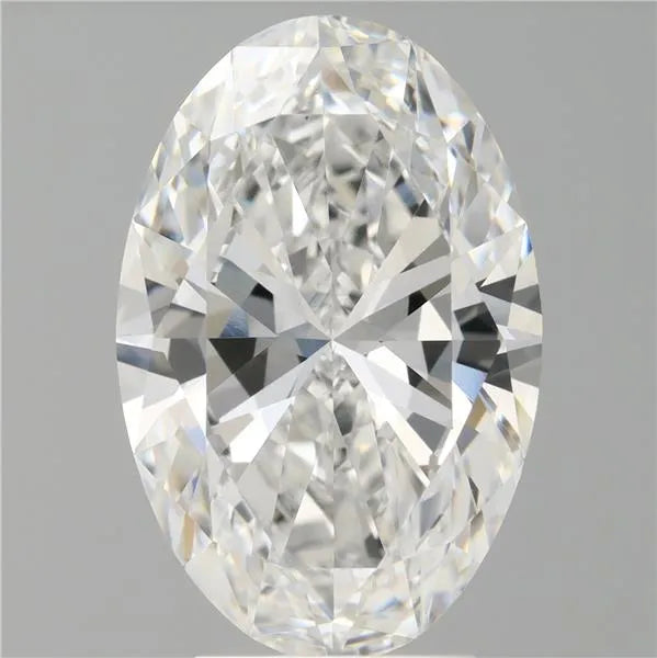 4.00ct Oval Lab Grown Diamond (Colour E, Clarity VVS2, IGI Certified)