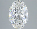 4.00ct Oval Lab Grown Diamond (Colour E, Clarity VVS2, IGI Certified)