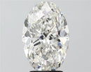 4.00ct Oval Lab Grown Diamond (Colour F, Clarity VS2, IGI Certified)