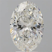 4.00ct Oval Lab Grown Diamond (Colour F, Clarity VVS2, IGI Certified)