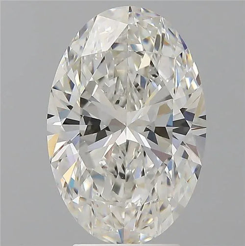 4.00ct Oval Lab Grown Diamond (Colour F, Clarity VVS2, IGI Certified)