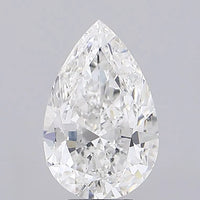 4.00ct Pear Lab Grown Diamond (Colour E, Clarity VS2, IGI Certified)