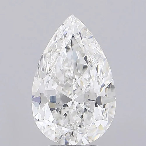 4.00ct Pear Lab Grown Diamond (Colour E, Clarity VS2, IGI Certified)