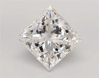 4.00ct Princess Lab Grown Diamond (Colour E, Clarity VVS2, IGI Certified)