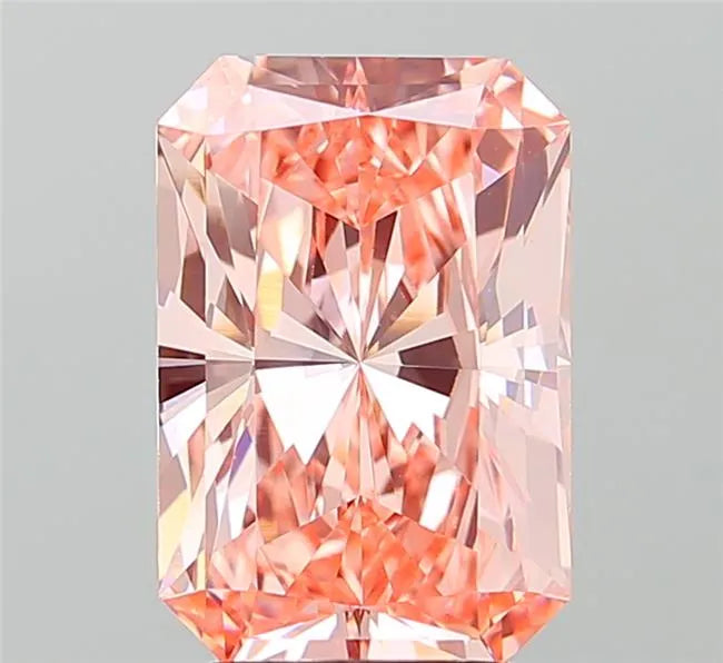 4.00ct Radiant Lab Grown Diamond (Colour Fancy Vivid Pink, Clarity VVS2, IGI Certified)
