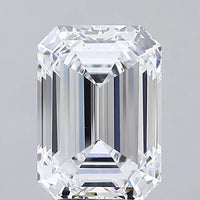 4.01ct Emerald Lab Grown Diamond (Colour E, Clarity VS1, IGI Certified)