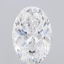4.01ct Oval Lab Grown Diamond (Colour D, Clarity VVS1, IGI Certified)