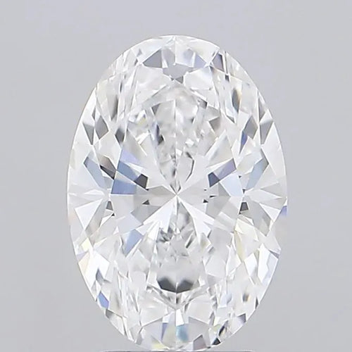 4.01ct Oval Lab Grown Diamond (Colour D, Clarity VVS1, IGI Certified)