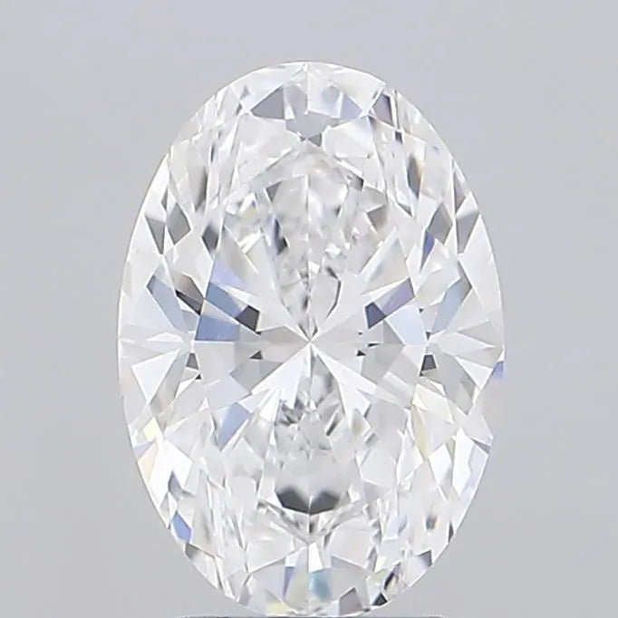 4.01ct Oval Lab Grown Diamond (Colour D, Clarity VVS1, IGI Certified)