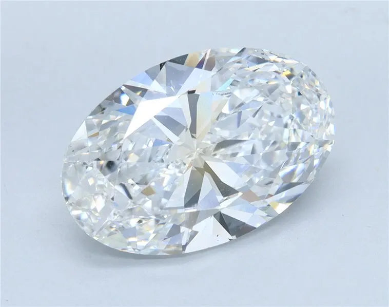 4.01ct Oval Lab Grown Diamond (Colour E, Clarity VS2, IGI Certified)
