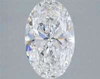 4.02ct Oval Lab Grown Diamond (Colour D, Clarity VS1, IGI Certified)