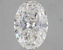 4.02ct Oval Lab Grown Diamond (Colour D, Clarity VVS1, IGI Certified)