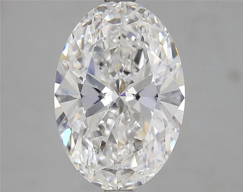 4.02ct Oval Lab Grown Diamond (Colour D, Clarity VVS1, IGI Certified)