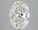 4.02ct Oval Lab Grown Diamond (Colour E, Clarity VVS2, IGI Certified)