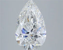 4.02ct Pear Lab Grown Diamond (Colour F, Clarity VVS2, IGI Certified)