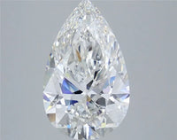 4.02ct Pear Lab Grown Diamond (Colour F, Clarity VVS2, IGI Certified)