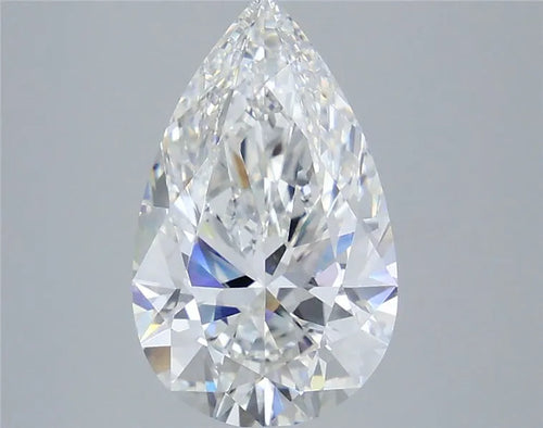 4.02ct Pear Lab Grown Diamond (Colour F, Clarity VVS2, IGI Certified)