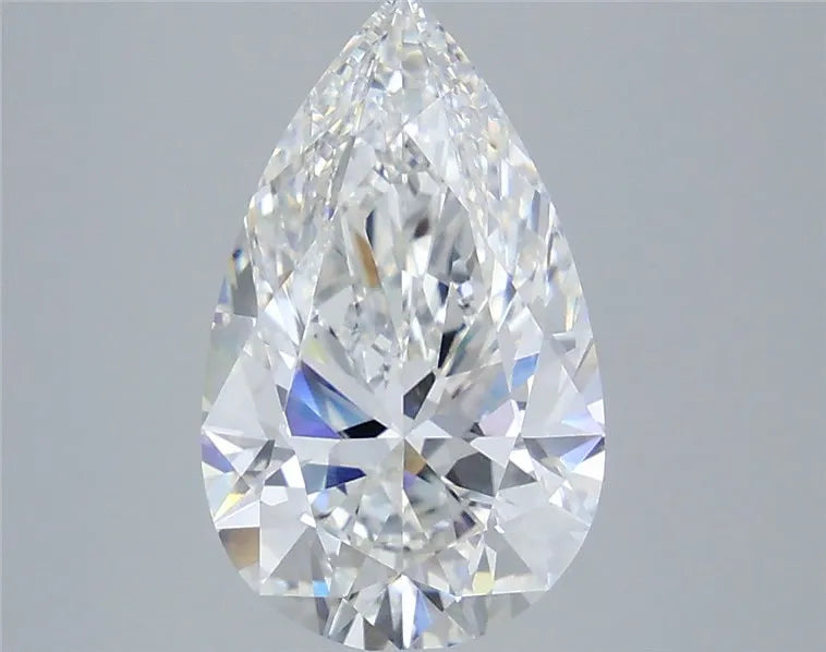 4.02ct Pear Lab Grown Diamond (Colour F, Clarity VVS2, IGI Certified)