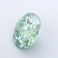 4.02ct Round Lab Grown Diamond (Colour Fancy Vivid Green, Clarity VS1, Cut ID, IGI Certified)