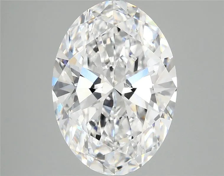 4.03ct Oval Lab Grown Diamond (Colour D, Clarity VS2, IGI Certified)