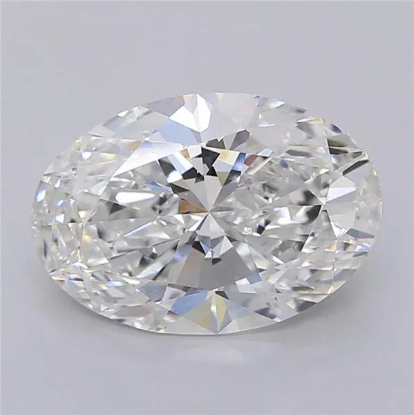 4.03ct Oval Lab Grown Diamond (Colour E, Clarity VVS2, IGI Certified)