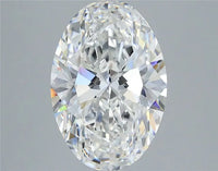 4.03ct Oval Lab Grown Diamond (Colour F, Clarity VVS2, IGI Certified)