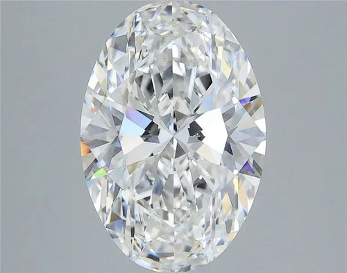 4.03ct Oval Lab Grown Diamond (Colour F, Clarity VVS2, IGI Certified)