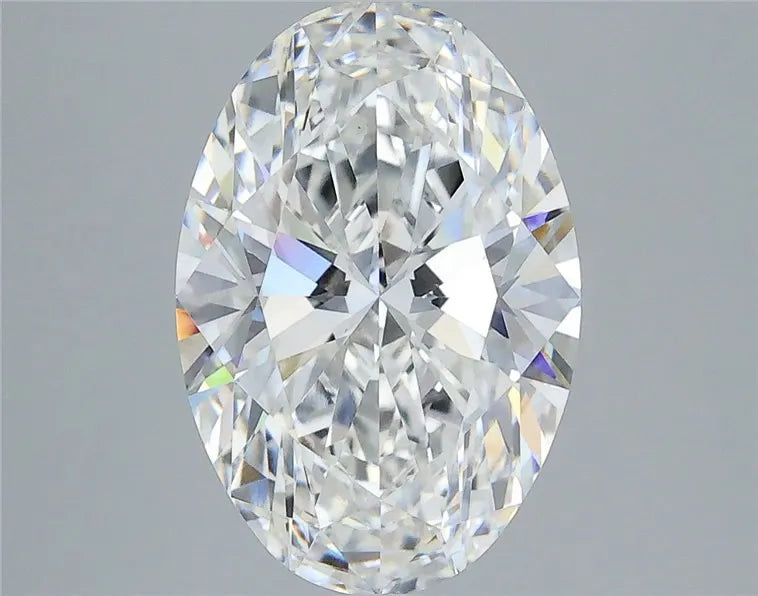 4.03ct Oval Lab Grown Diamond (Colour F, Clarity VVS2, IGI Certified)