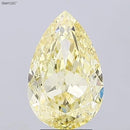 4.03ct Pear Lab Grown Diamond (Colour Fancy Intense Yellow, Clarity VS2, IGI Certified)