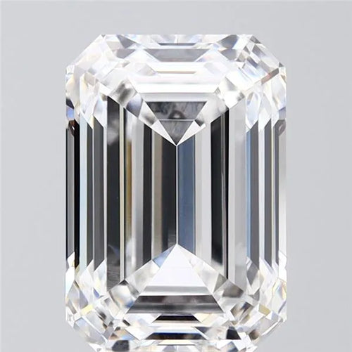 4.04ct Emerald Lab Grown Diamond (Colour E, Clarity VVS1, IGI Certified)